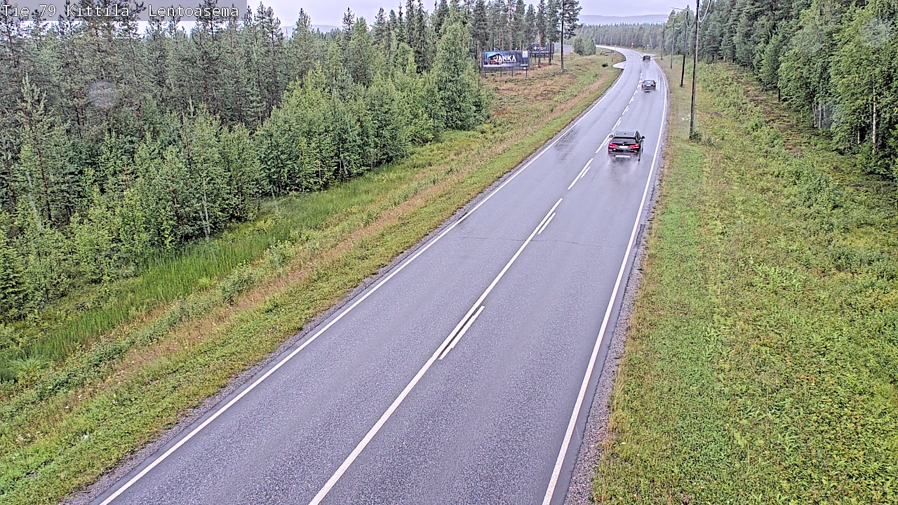 Kelikamerat Kuva Tie 79 Kittilä, Lentoasema, Kittilä, Lappi