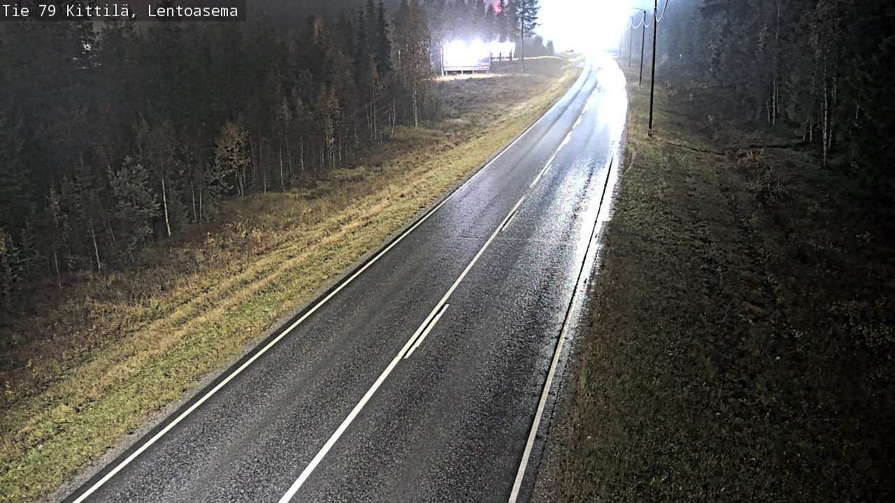 Kelikamerat Kuva Tie 79 Kittilä, Lentoasema, Kittilä, Lappi