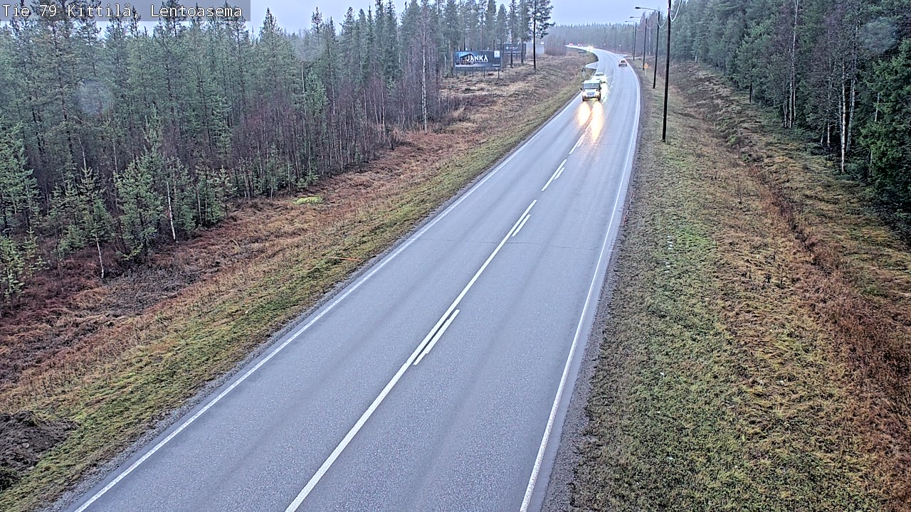 Kelikamerat Kuva Tie 79 Kittilä, Lentoasema, Kittilä, Lappi