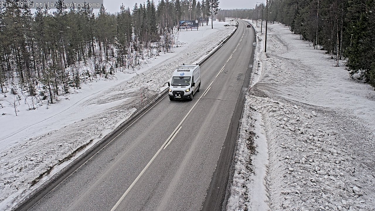 Kelikamerat Kuva Tie 79 Kittilä, Lentoasema, Kittilä, Lappi