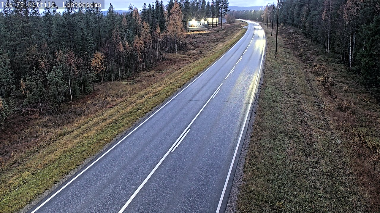 Kelikamerat Kuva Tie 79 Kittilä, Lentoasema, Kittilä, Lappi
