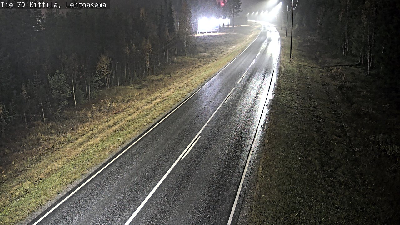 Kelikamerat Kuva Tie 79 Kittilä, Lentoasema, Kittilä, Lappi