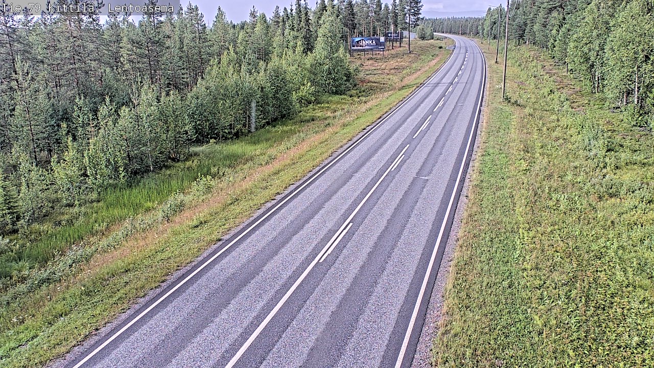 Kelikamerat Kuva Tie 79 Kittilä, Lentoasema, Kittilä, Lappi