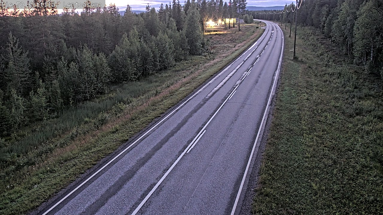 Kelikamerat Kuva Tie 79 Kittilä, Lentoasema, Kittilä, Lappi