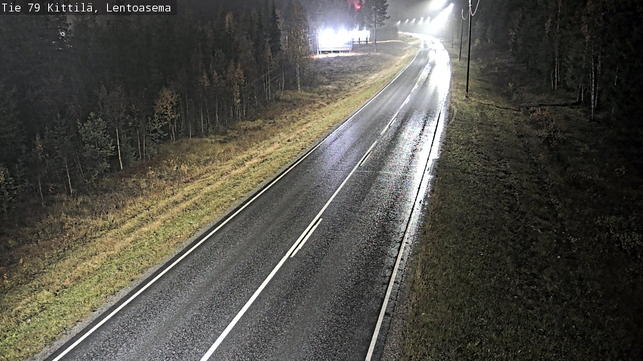 Kelikamerat Kuva Tie 79 Kittilä, Lentoasema, Kittilä, Lappi