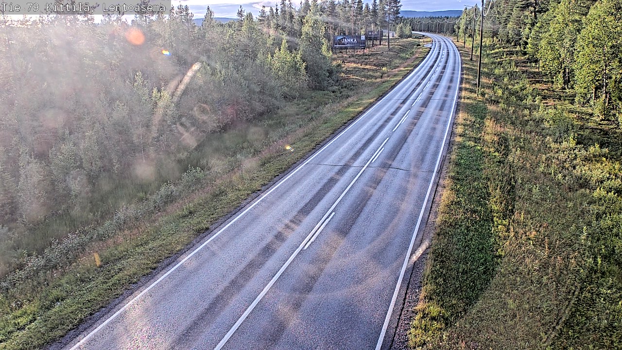 Kelikamerat Kuva Tie 79 Kittilä, Lentoasema, Kittilä, Lappi