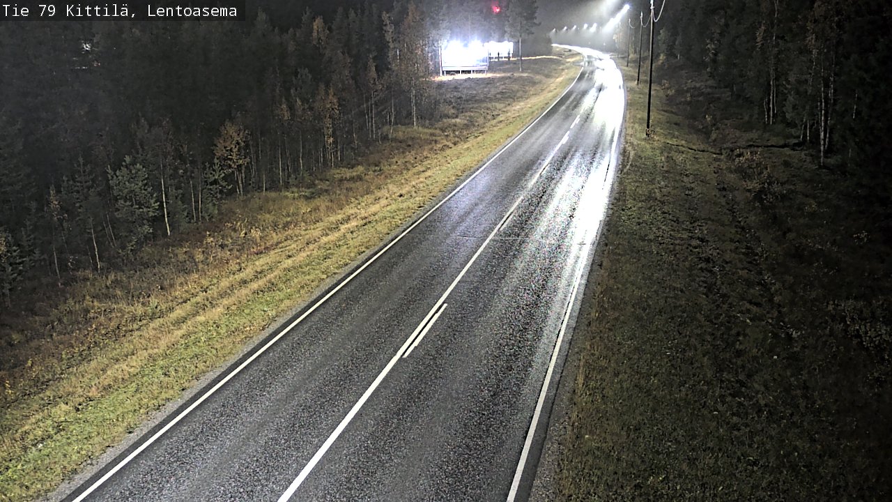 Kelikamerat Kuva Tie 79 Kittilä, Lentoasema, Kittilä, Lappi