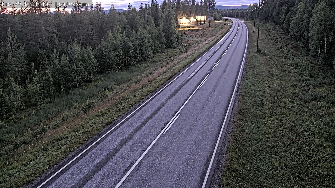 Kelikamerat Kuva Tie 79 Kittilä, Lentoasema, Kittilä, Lappi
