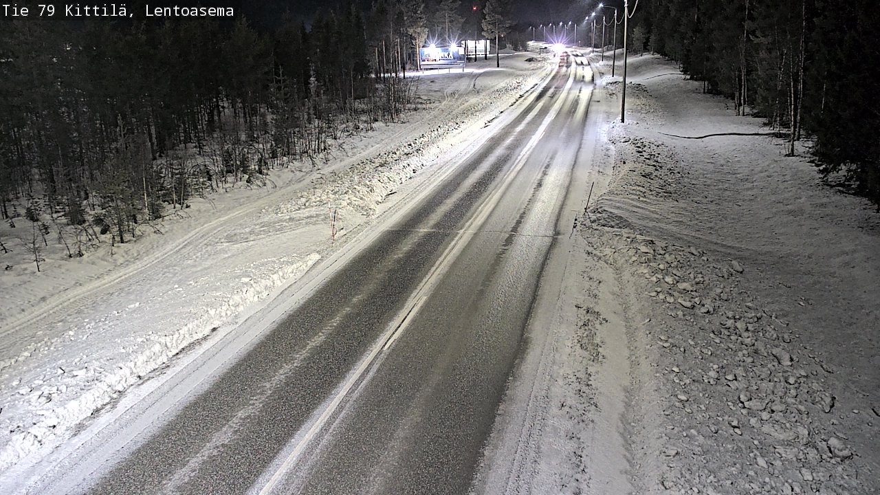 Kelikamerat Kuva Tie 79 Kittilä, Lentoasema, Kittilä, Lappi