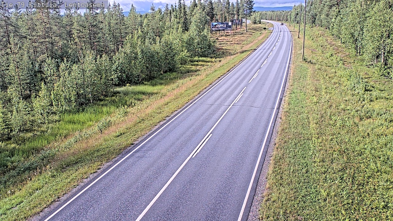 Kelikamerat Kuva Tie 79 Kittilä, Lentoasema, Kittilä, Lappi