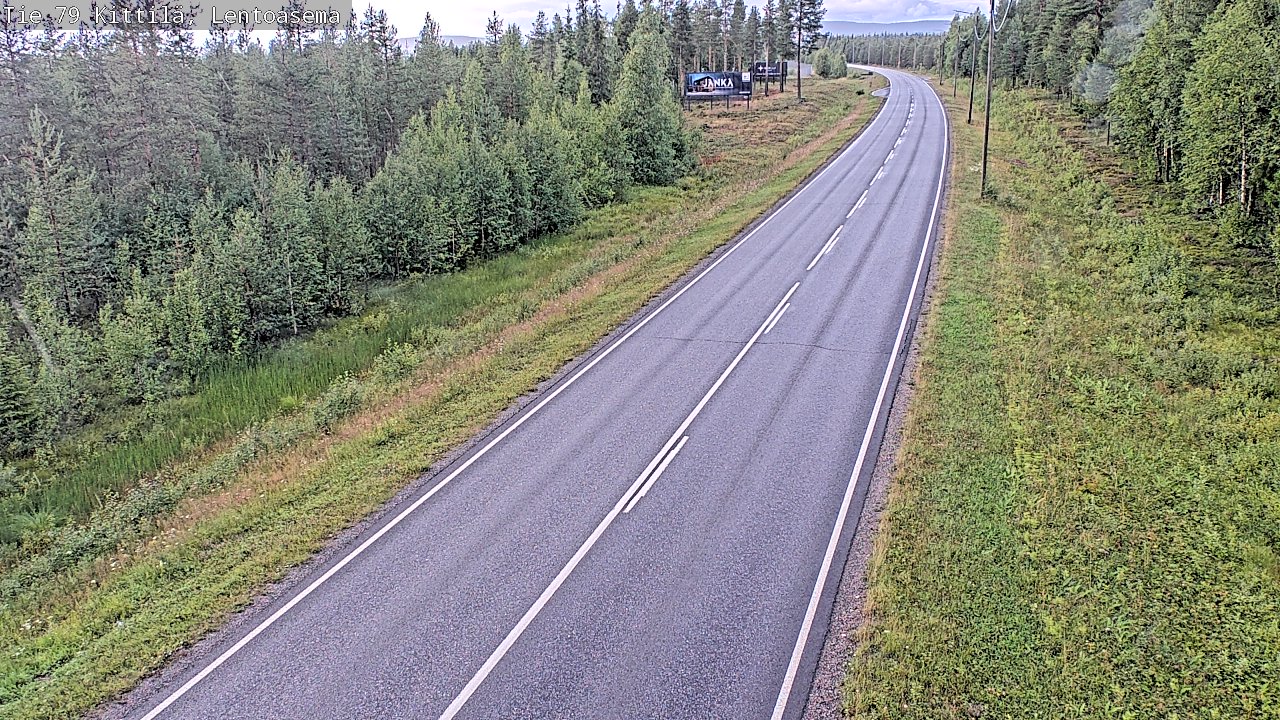 Kelikamerat Kuva Tie 79 Kittilä, Lentoasema, Kittilä, Lappi
