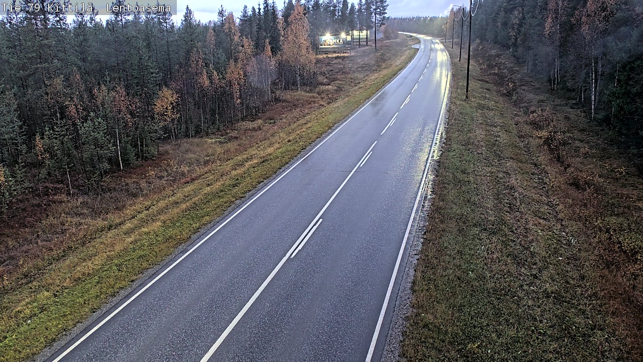 Kelikamerat Kuva Tie 79 Kittilä, Lentoasema, Kittilä, Lappi