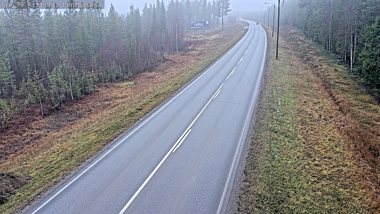 Kelikamerat Kuva Tie 79 Kittilä, Lentoasema, Kittilä, Lappi