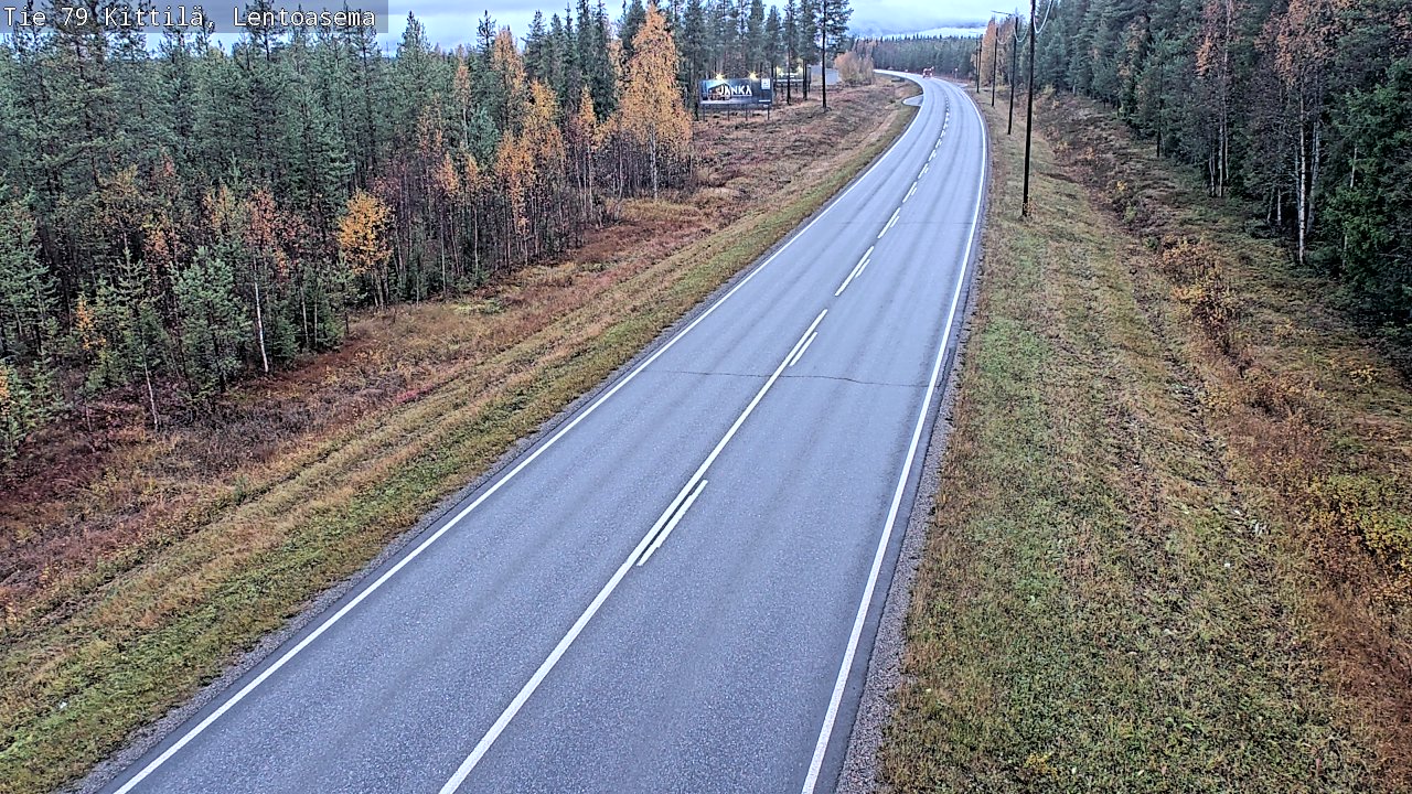 Kelikamerat Kuva Tie 79 Kittilä, Lentoasema, Kittilä, Lappi