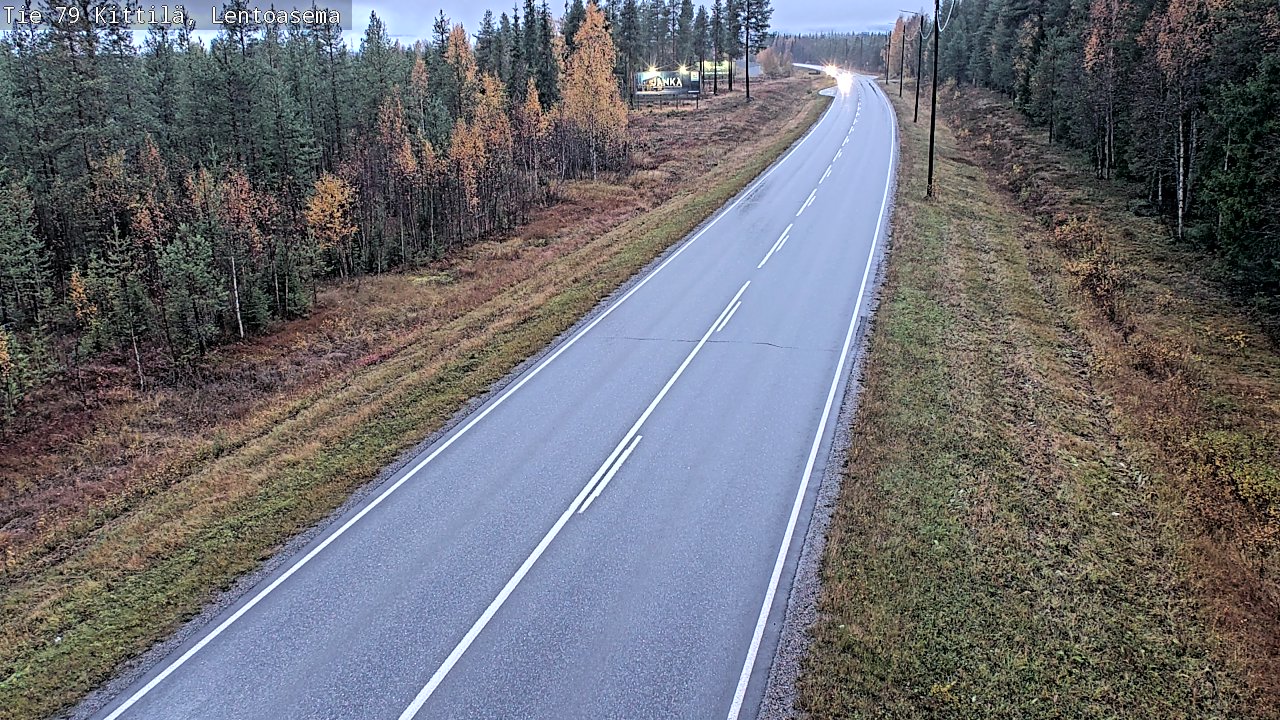 Kelikamerat Kuva Tie 79 Kittilä, Lentoasema, Kittilä, Lappi