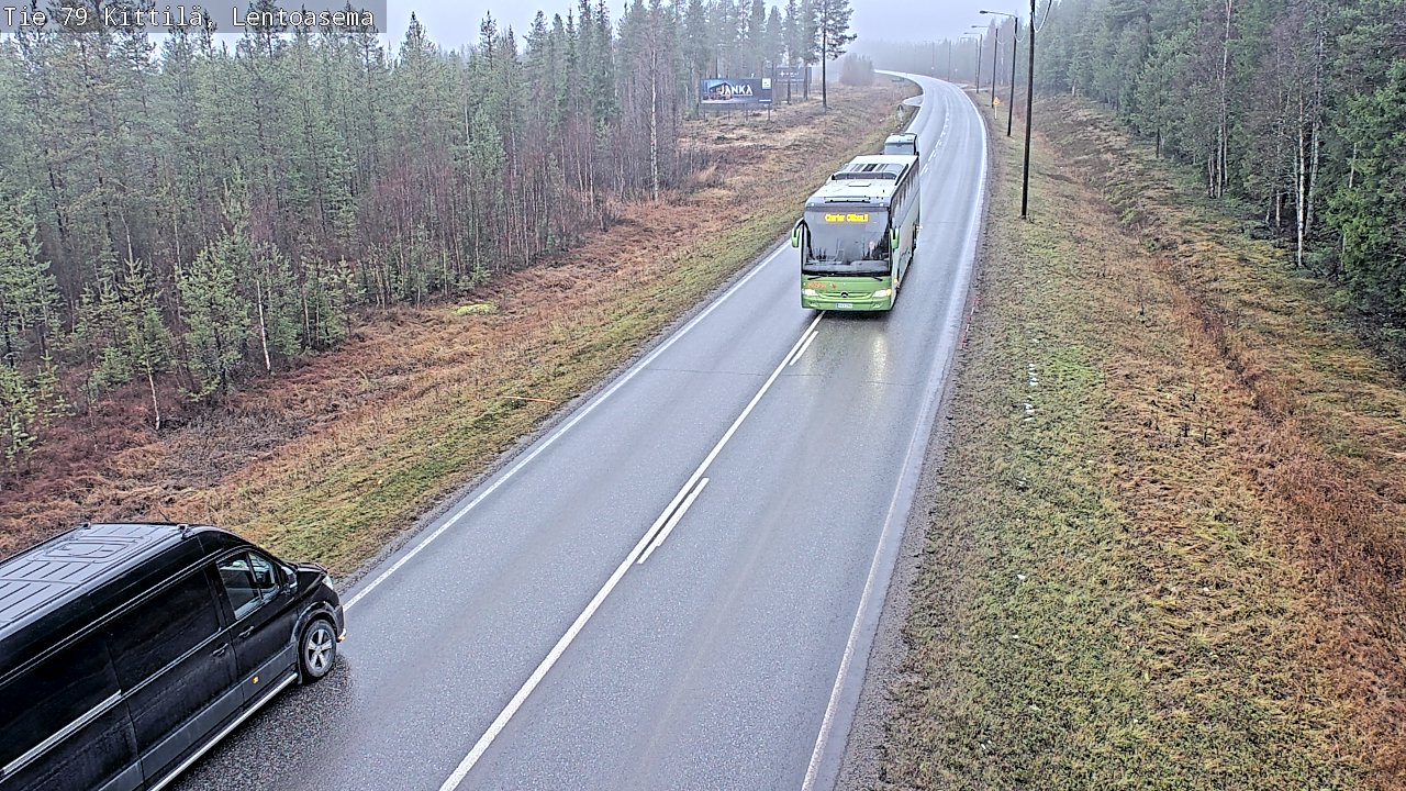 Kelikamerat Kuva Tie 79 Kittilä, Lentoasema, Kittilä, Lappi