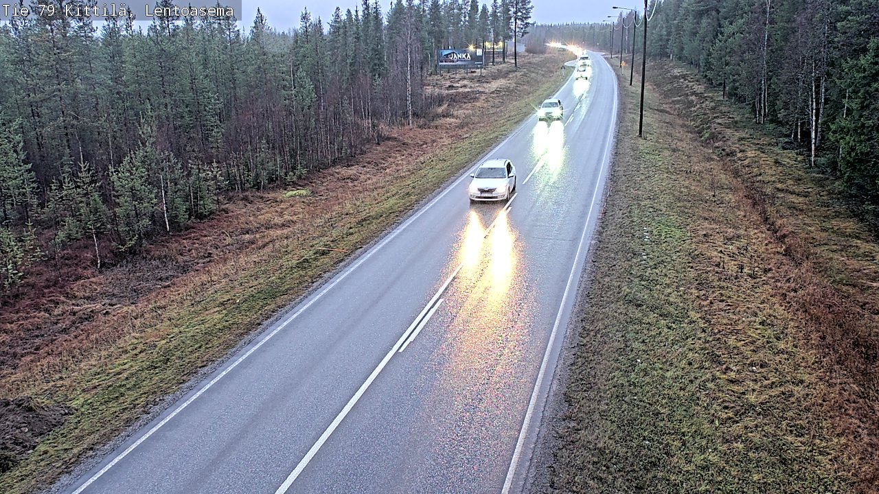 Kelikamerat Kuva Tie 79 Kittilä, Lentoasema, Kittilä, Lappi