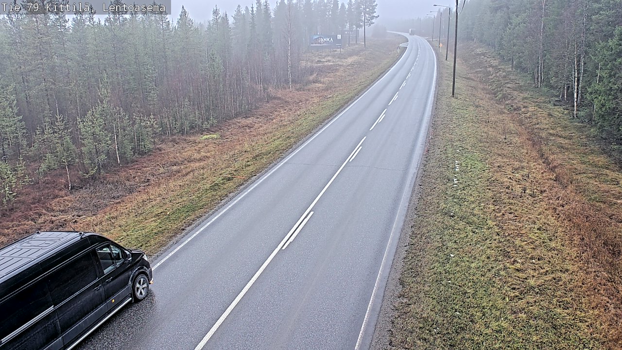 Kelikamerat Kuva Tie 79 Kittilä, Lentoasema, Kittilä, Lappi
