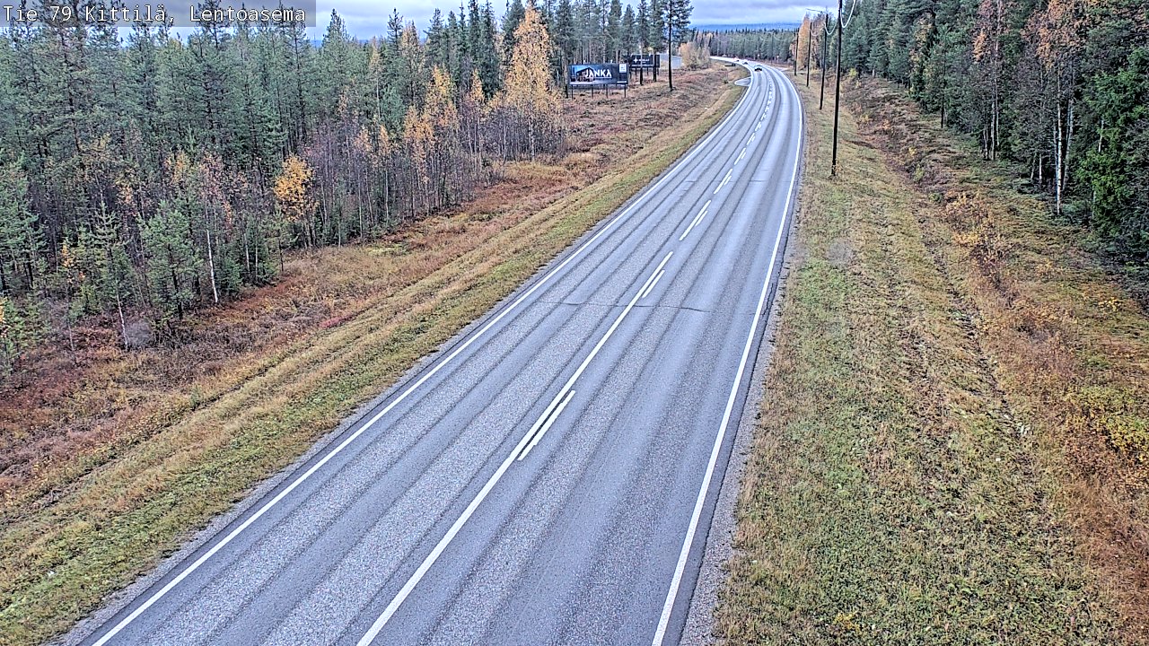 Weather Camera Image Road 79 Kittilä, Lentoasema, Kittilä, Lappi