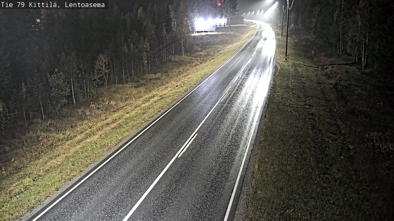 Kelikamerat Kuva Tie 79 Kittilä, Lentoasema, Kittilä, Lappi