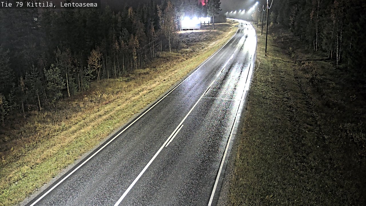 Kelikamerat Kuva Tie 79 Kittilä, Lentoasema, Kittilä, Lappi