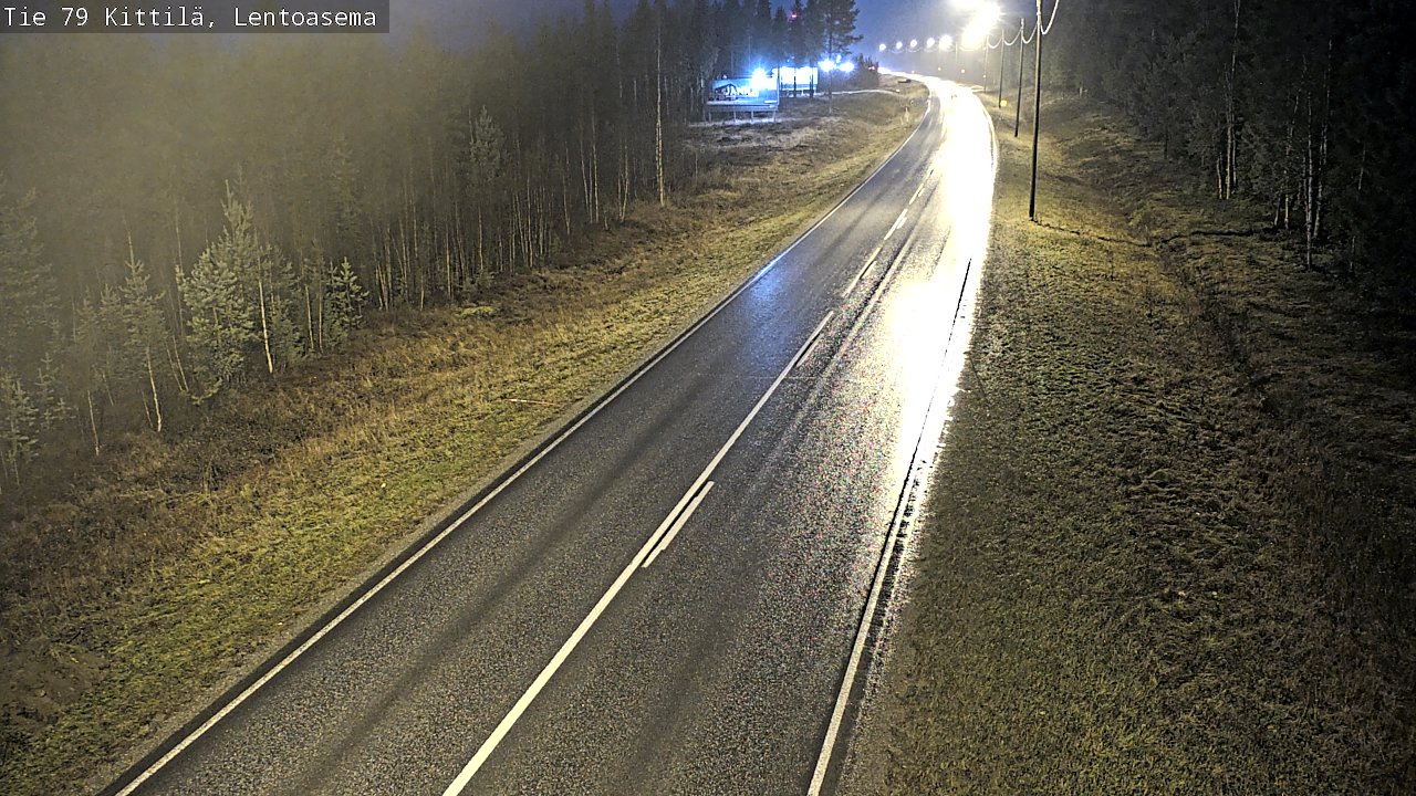 Kelikamerat Kuva Tie 79 Kittilä, Lentoasema, Kittilä, Lappi