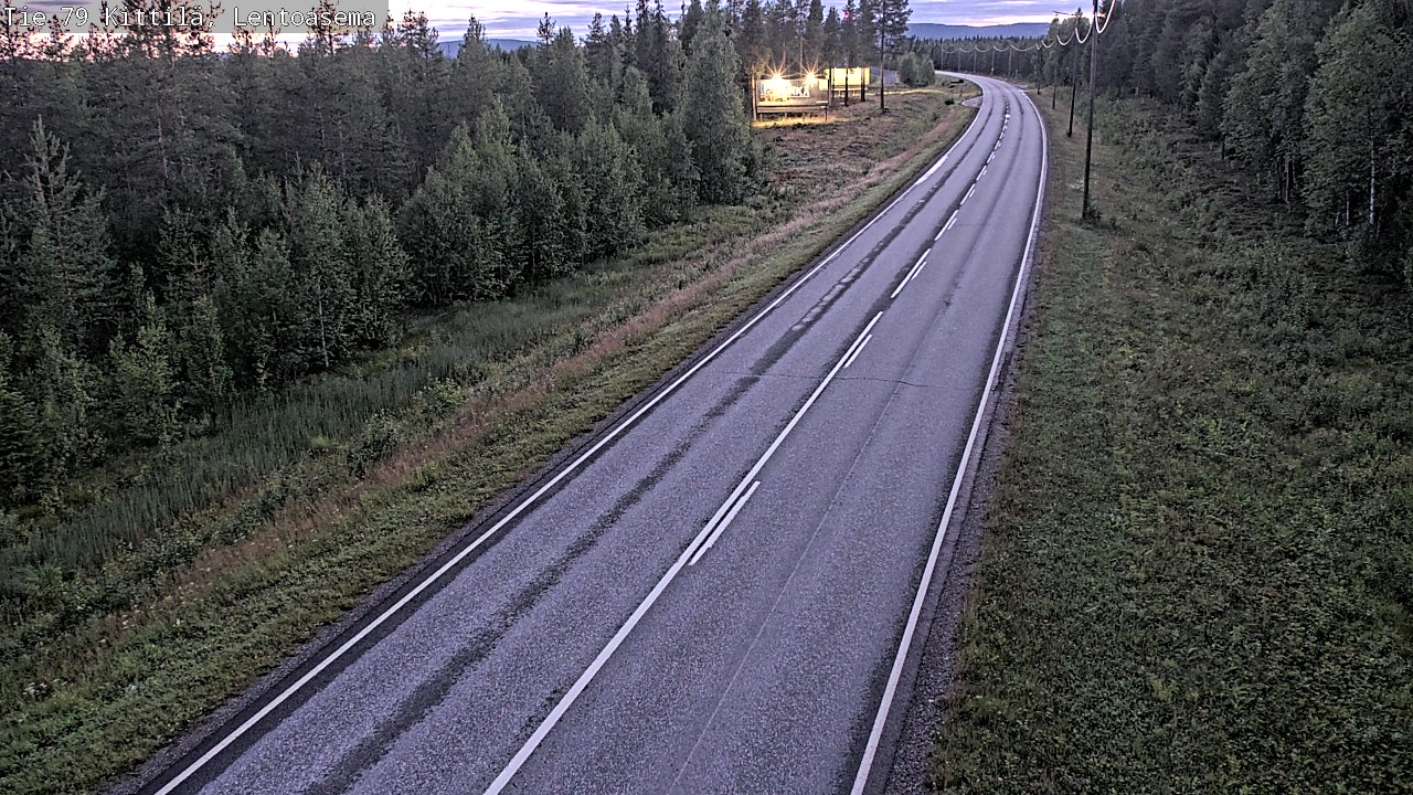 Kelikamerat Kuva Tie 79 Kittilä, Lentoasema, Kittilä, Lappi