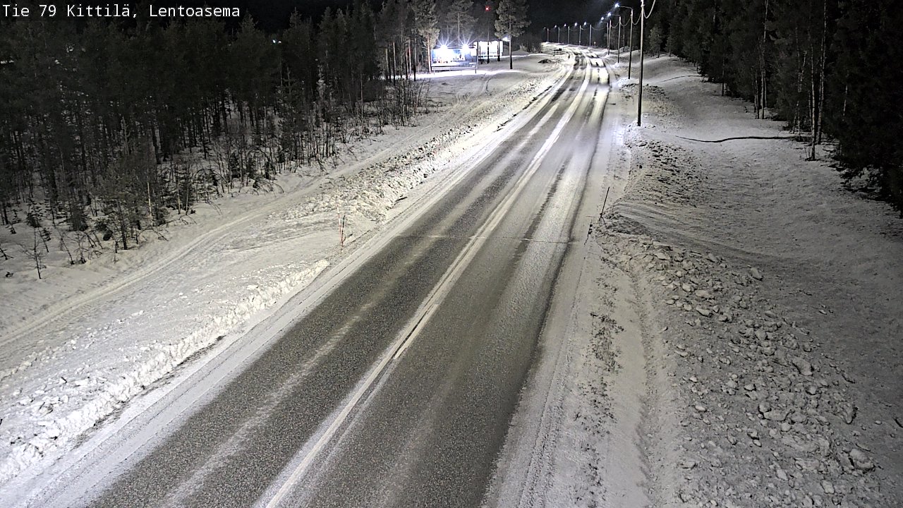 Kelikamerat Kuva Tie 79 Kittilä, Lentoasema, Kittilä, Lappi