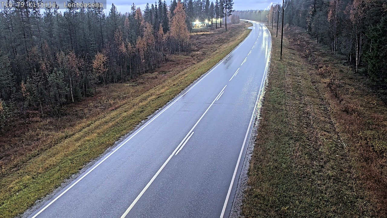 Kelikamerat Kuva Tie 79 Kittilä, Lentoasema, Kittilä, Lappi