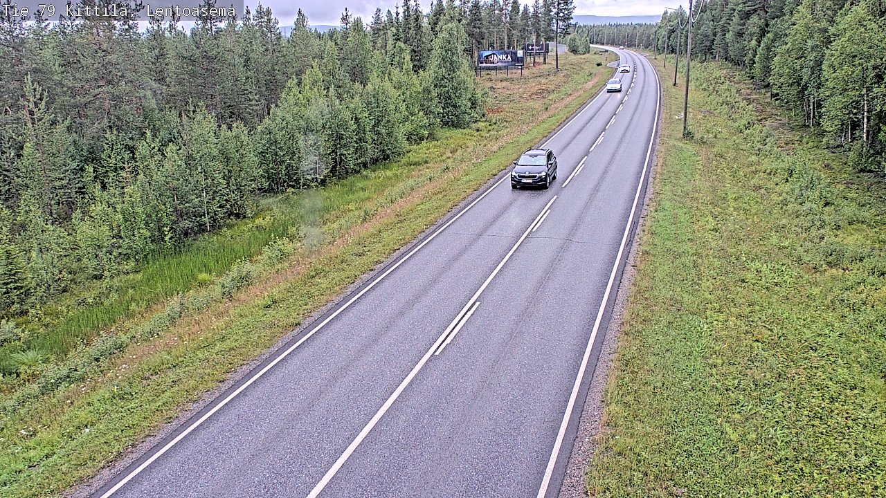Kelikamerat Kuva Tie 79 Kittilä, Lentoasema, Kittilä, Lappi