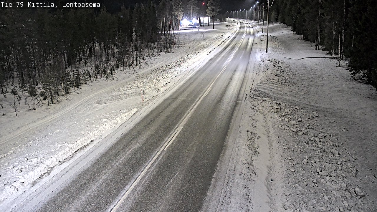 Kelikamerat Kuva Tie 79 Kittilä, Lentoasema, Kittilä, Lappi