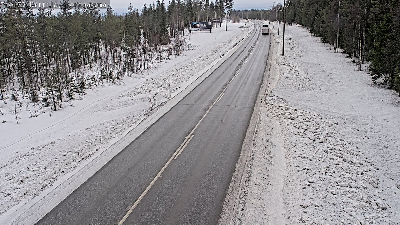 Kelikamerat Kuva Tie 79 Kittilä, Lentoasema, Kittilä, Lappi
