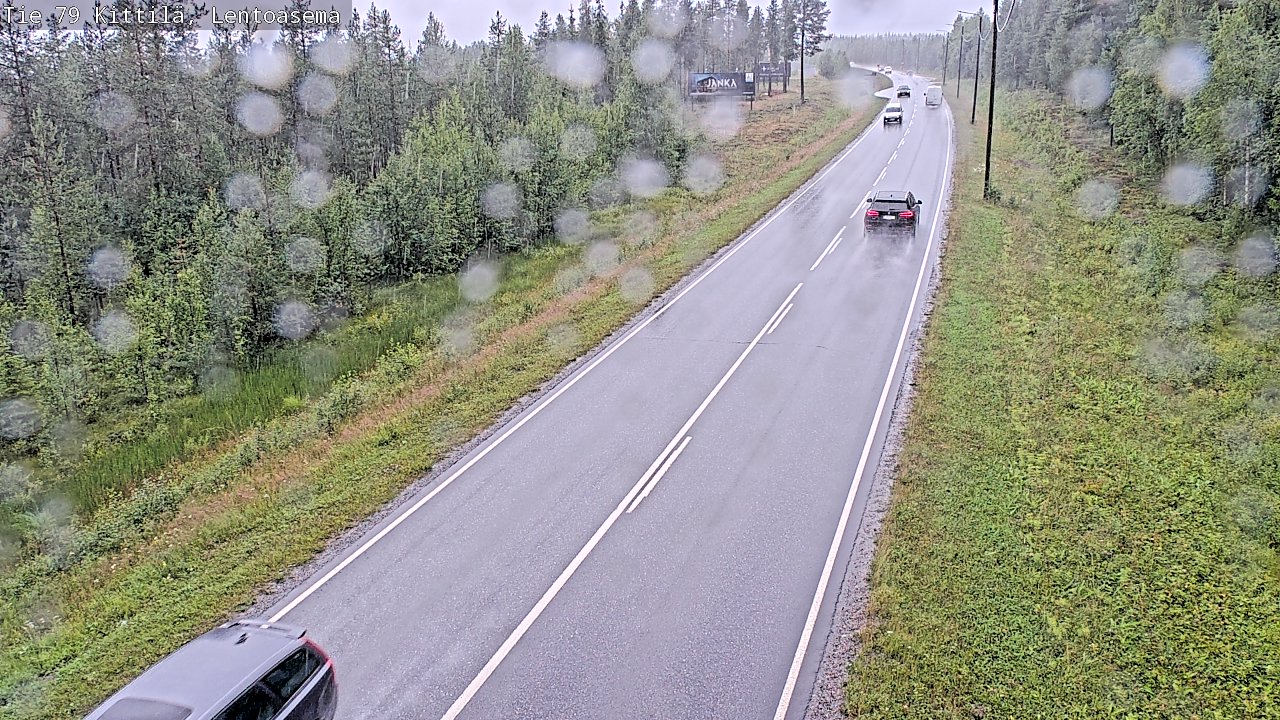 Kelikamerat Kuva Tie 79 Kittilä, Lentoasema, Kittilä, Lappi