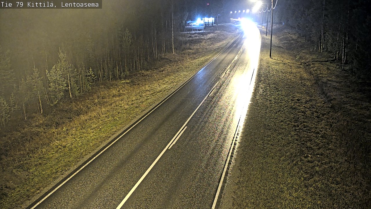 Kelikamerat Kuva Tie 79 Kittilä, Lentoasema, Kittilä, Lappi