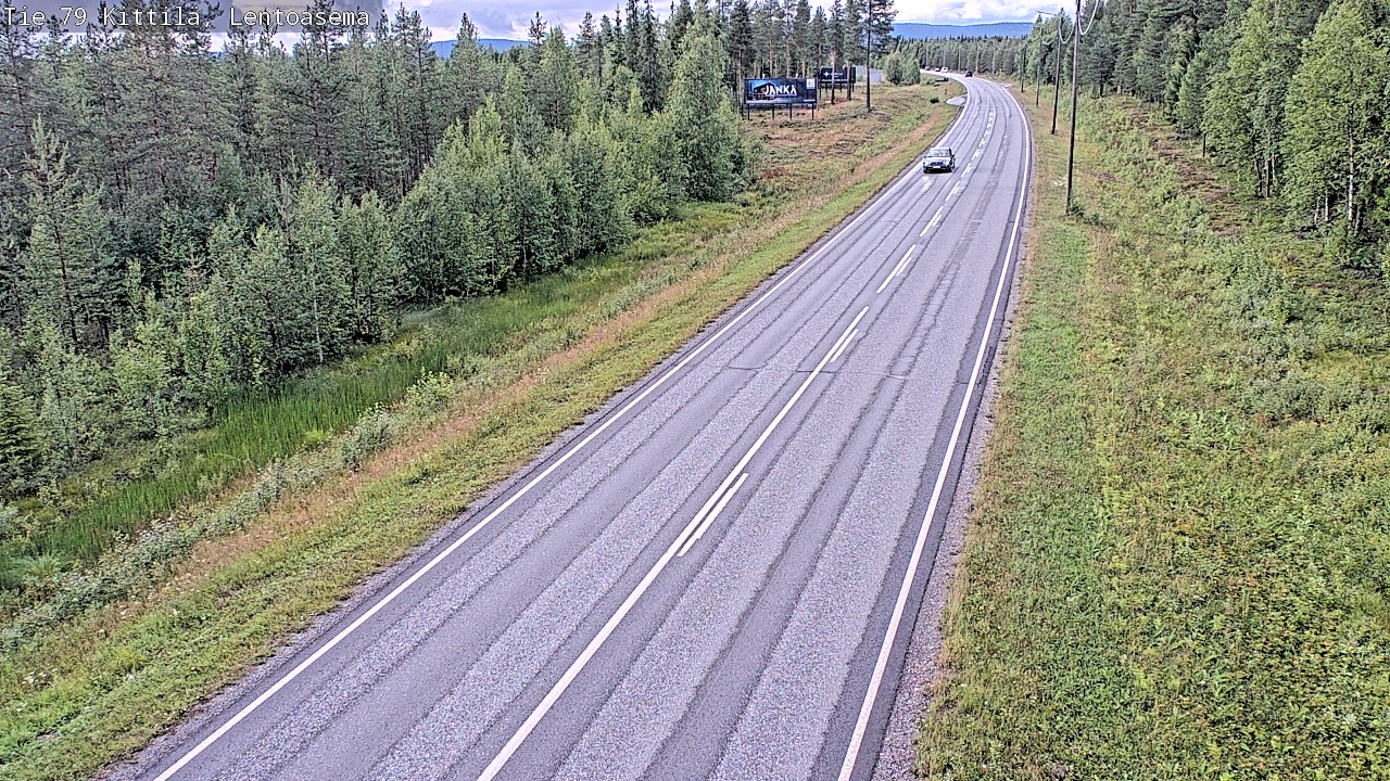 Kelikamerat Kuva Tie 79 Kittilä, Lentoasema, Kittilä, Lappi