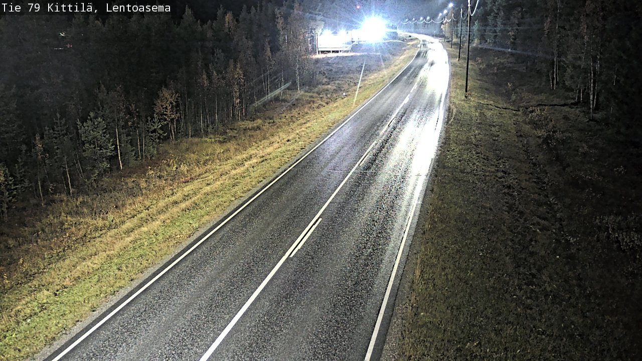 Kelikamerat Kuva Tie 79 Kittilä, Lentoasema, Kittilä, Lappi