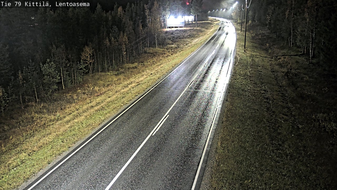 Kelikamerat Kuva Tie 79 Kittilä, Lentoasema, Kittilä, Lappi