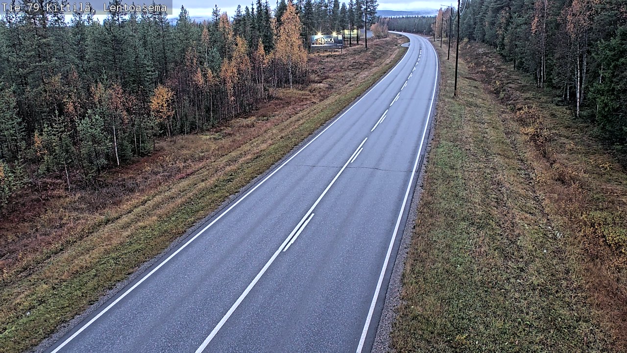 Kelikamerat Kuva Tie 79 Kittilä, Lentoasema, Kittilä, Lappi