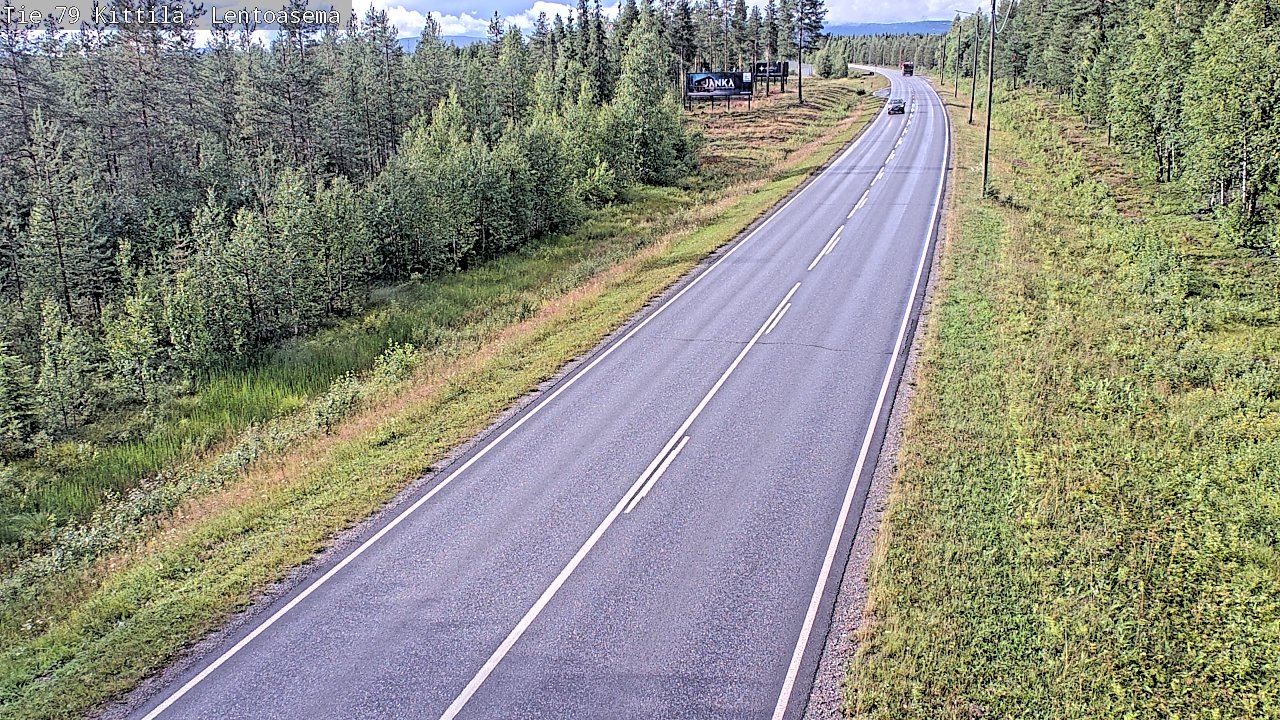 Kelikamerat Kuva Tie 79 Kittilä, Lentoasema, Kittilä, Lappi