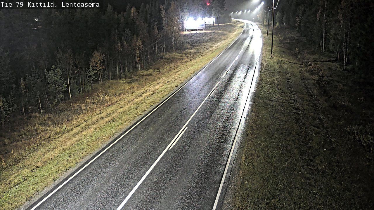Kelikamerat Kuva Tie 79 Kittilä, Lentoasema, Kittilä, Lappi