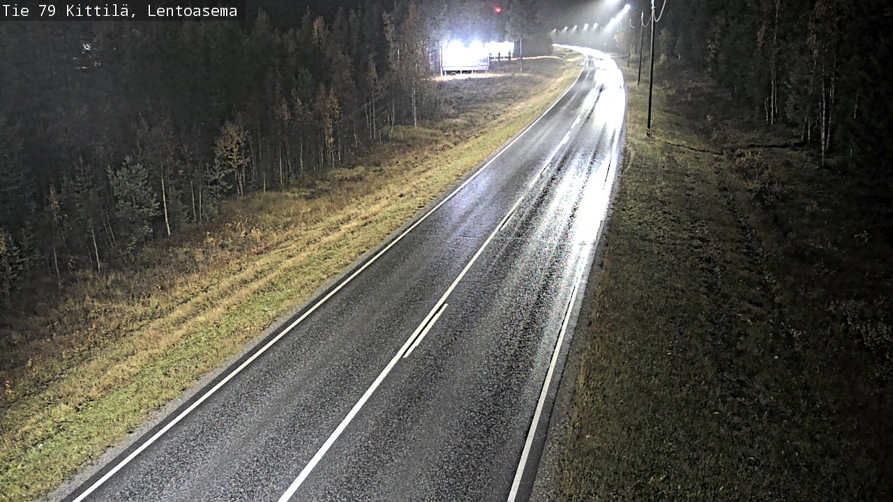Kelikamerat Kuva Tie 79 Kittilä, Lentoasema, Kittilä, Lappi