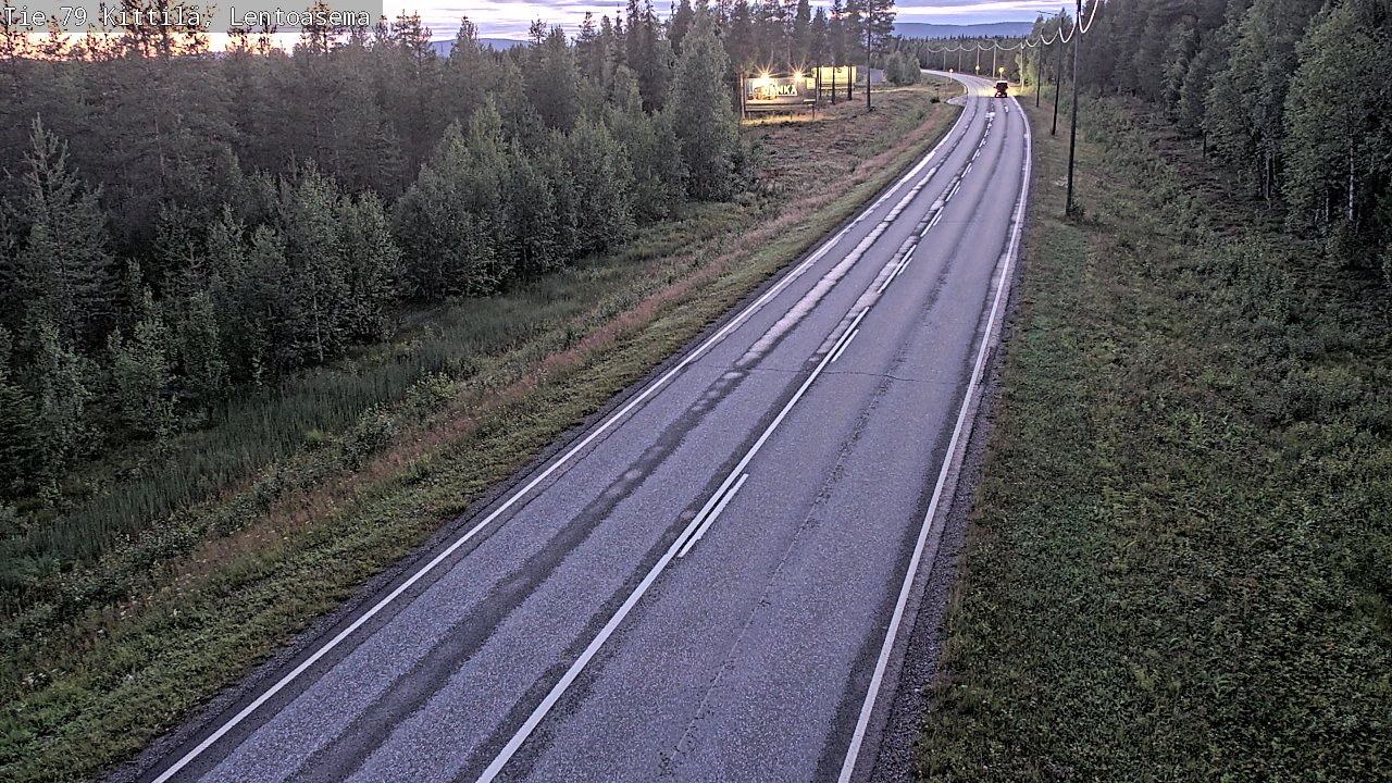 Kelikamerat Kuva Tie 79 Kittilä, Lentoasema, Kittilä, Lappi