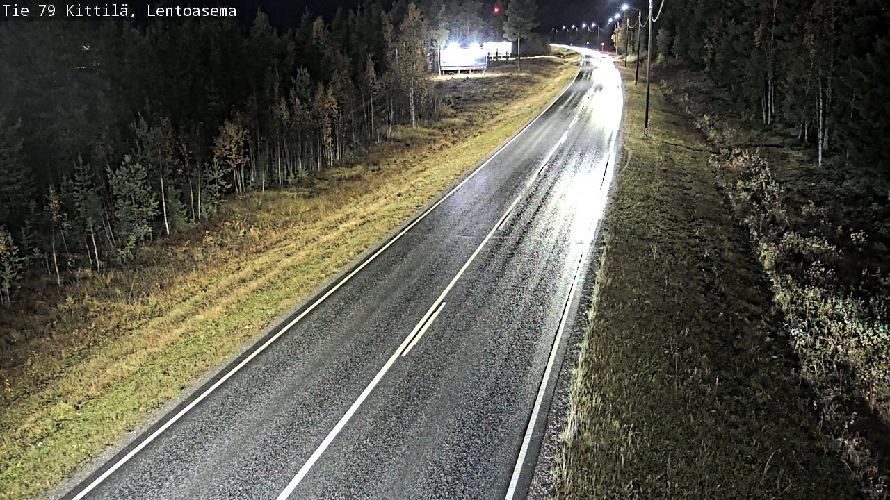 Kelikamerat Kuva Tie 79 Kittilä, Lentoasema, Kittilä, Lappi
