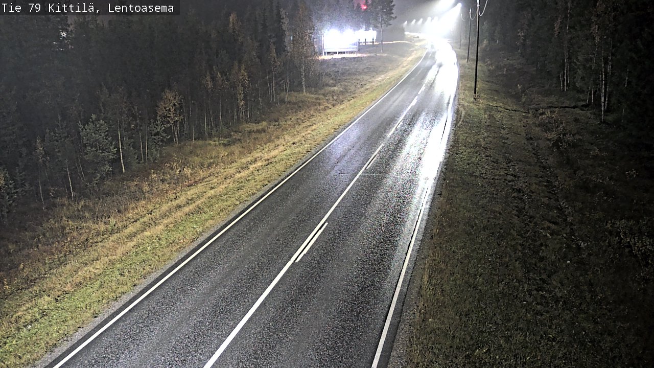 Kelikamerat Kuva Tie 79 Kittilä, Lentoasema, Kittilä, Lappi