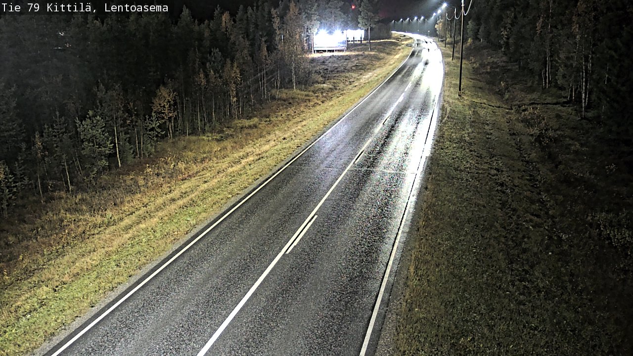 Kelikamerat Kuva Tie 79 Kittilä, Lentoasema, Kittilä, Lappi