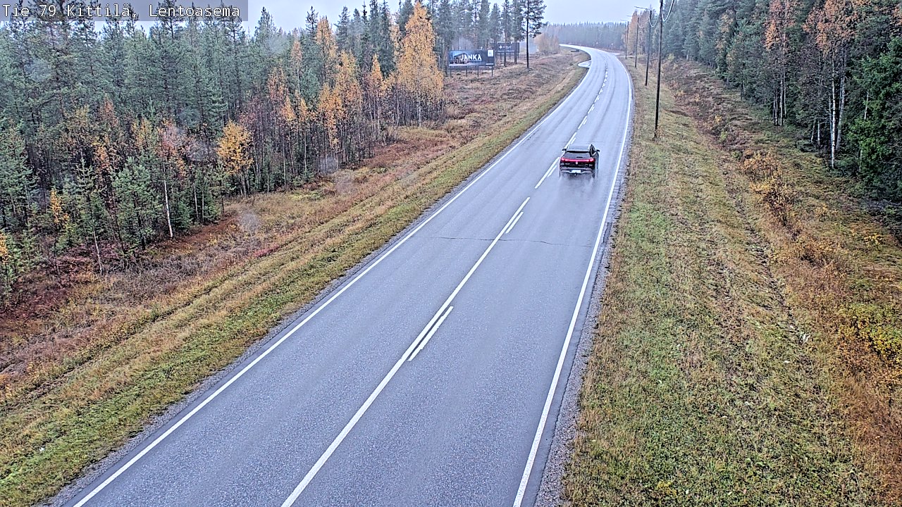 Kelikamerat Kuva Tie 79 Kittilä, Lentoasema, Kittilä, Lappi
