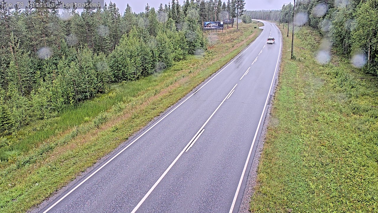 Kelikamerat Kuva Tie 79 Kittilä, Lentoasema, Kittilä, Lappi