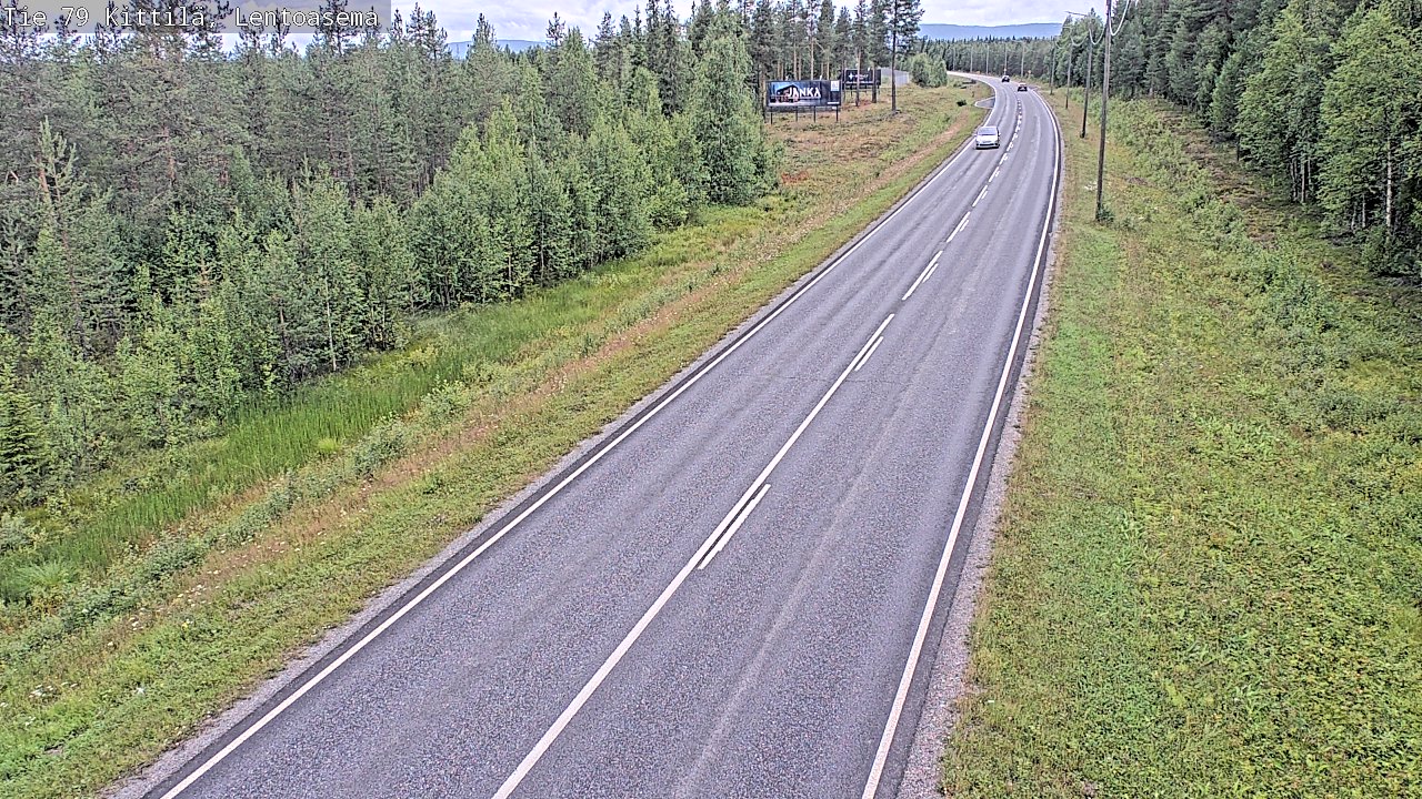 Kelikamerat Kuva Tie 79 Kittilä, Lentoasema, Kittilä, Lappi
