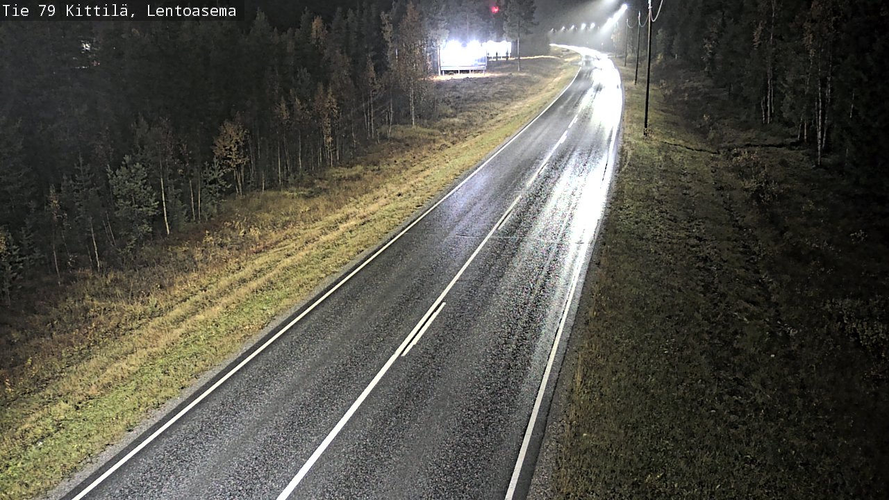 Kelikamerat Kuva Tie 79 Kittilä, Lentoasema, Kittilä, Lappi