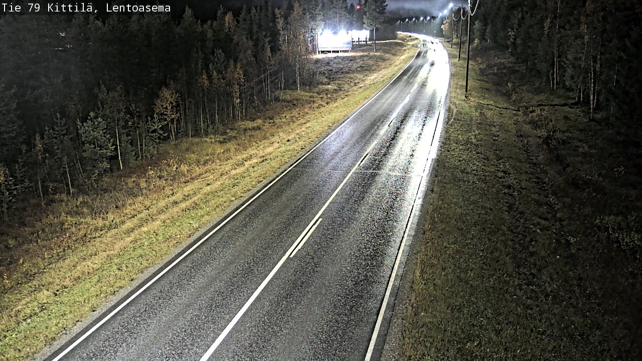 Kelikamerat Kuva Tie 79 Kittilä, Lentoasema, Kittilä, Lappi